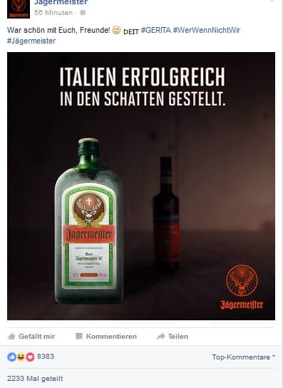 Jägermeister Werbung